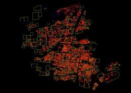 نقشه برداری هوایی شهر نگور نقشه کاداستر